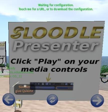 Creación de entornos virtuales educativos Sloodle Presenters Presentaciones multimedia (imágenes, videos y páginas
