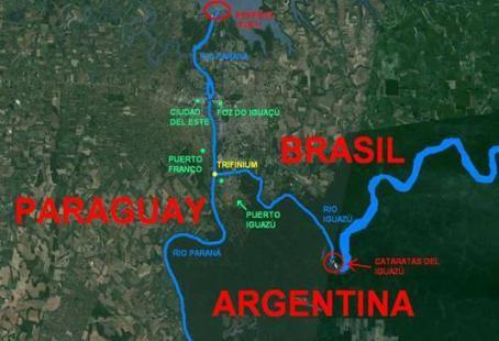 Triple Frontera Región en América del Sur donde limitan Argentina, Brasil y Paraguay CIUDAD DEL ESTE (Paraguay) Una de las zonas de libre comercio más grandes del mundo, similar a Miami y Hong Kong.