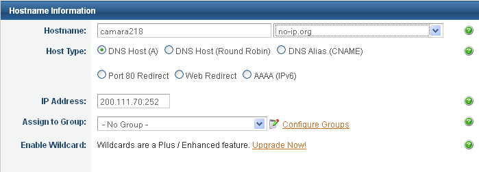 - Ir a la opción UPNP Settings - Habilitar la opción UPnp - Presionar Submit 1.3.2. En el Router (Ejemplo Router SAPIDO) - Crear cuenta en www.no-ip.com, https://account.dyn.