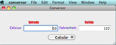 Calcular.h. El código debe ser: Calcular.m Created by MacBook-MAC on 16/08/10. Copyright 2010 IPN. All rights reserved. #import "Calcular.