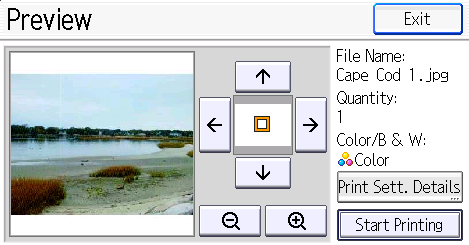 Scan-to / Print-from* USB & SD Cards Enhancements Escanear e imprimir usando medios portables Panel de control integrado No necesita driver o aplicación PDF, JPEG, TIFF formatos de archivos