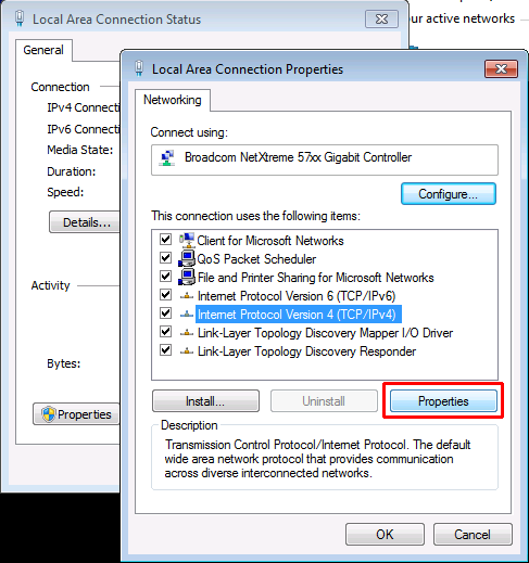 Preparing for Use Connecting the R&S TSME 3. Select "Change adaptor settings". 4. Double-click the LAN interface with which the R&S TSME is connected.