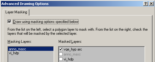 19 Uso de layers para enmascarar otros layers El enmascarado se basa en el solape de un layer de polígonos sobre otros.