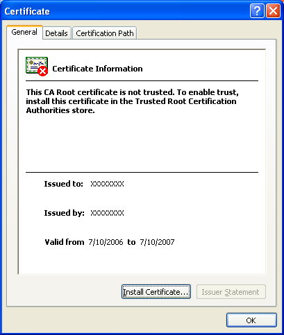 5 IP Scanner Instalar certificados 1 Cuando aparezca el cuadro de diálogo Alerta de seguridad,