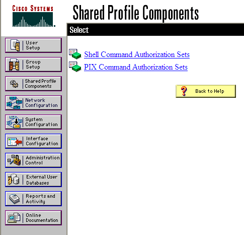 5.6.7 TAB SHARE PROFILE COMPONENTS Esta opción permite realizar configuraciones para añadir a los grupos creados, para ello realizar los siguientes pasos: 1.
