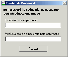 Configuración Manual de ICGManager Número de intentos antes de bloquear un usuario Si se entra el password erróneamente el número configurado de intentos, el usuario en cuestión quedará bloqueado
