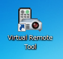 3. Funciones convenientes Paso 3: Iniciar Virtual Remote Tool Empezar a utilizar el icono de atajo Haga doble clic en el icono de acceso directo en el escritorio de Windows.