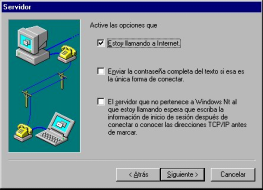 3. Elija la casilla Nuevo.... Se abrirá el asistente para nuevas entradas en el listín telefónico. Ilustración 57: Configuración de la red TDV en Windows NT 4. Ponga Ud.
