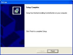 El usuario puede desinstalar el software desde "Añadir o quitar programas". 2.