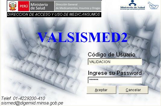 1 VALSISMED2 MANUAL DE USO EL VALSISMED2 es un herramienta que permite mejorar la calidad de la información, mediante la Validación de la Información generada por el SISMED (ICIS, IMES, IDIS,
