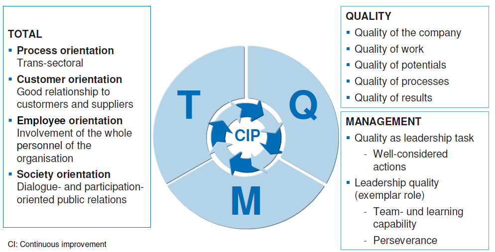 Basis of the AUDIT QMS: Total