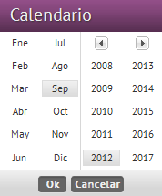 4. Calendario Podemos organizar todas nuestras citas utilizando la funcionalidad del Calendario. En la parte izquierda de la pantalla aparece por defecto el mes y el día (marcado) en el que estamos.