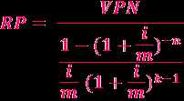Caso d.- Con los sguentes datos, calcular Rp y coprobar con VPN: VPN= $325,000.00 =3.8 %=.