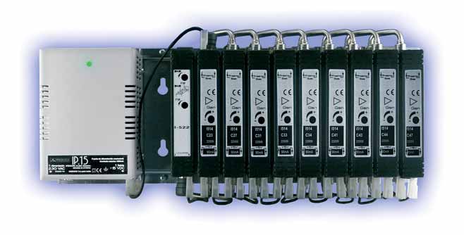 Amplificadores Monocanal Serie I-500- Nivel de salida elevado.