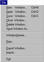 Figura 21. WindowMaker Menú File Fuente: http://experiencia.wonderware.com/ Además cuenta con WindowViewer que es un switch para cambio de WindowMaker a WindowViewer (pantalla de simulación).