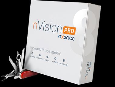 nvision Es una solución modular que permite gestionar la red, llevar el control y cumplimiento de licencias