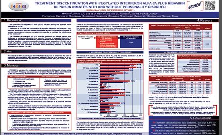 Marco A, Antón JJ, Saíz de la Hoya P, de Juan J, Faraco I, and Perseo Group. Prevalence of Personality Disorder in Spanish Penitentiary Population. Subanalysis Perseo Study.