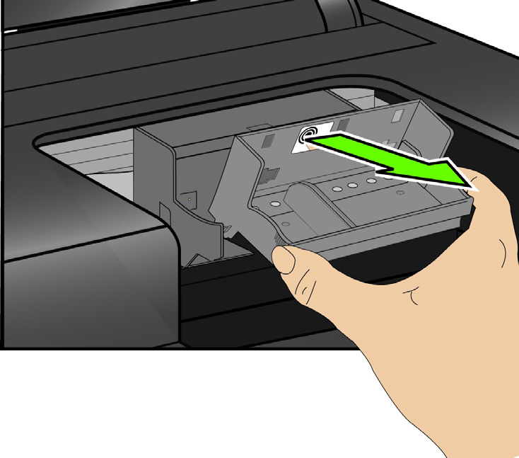 Mantenimiento de la impresora Sustituir el cabezal de impresión Si el cabezal de impresión está dañado o roto, usted mismo puede sustituirlo.