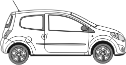 Renault-Twingo 2007 00277011 7701477873 m3: 0,0400 Kg: 1,150 Renault-Twingo 2007 00277012