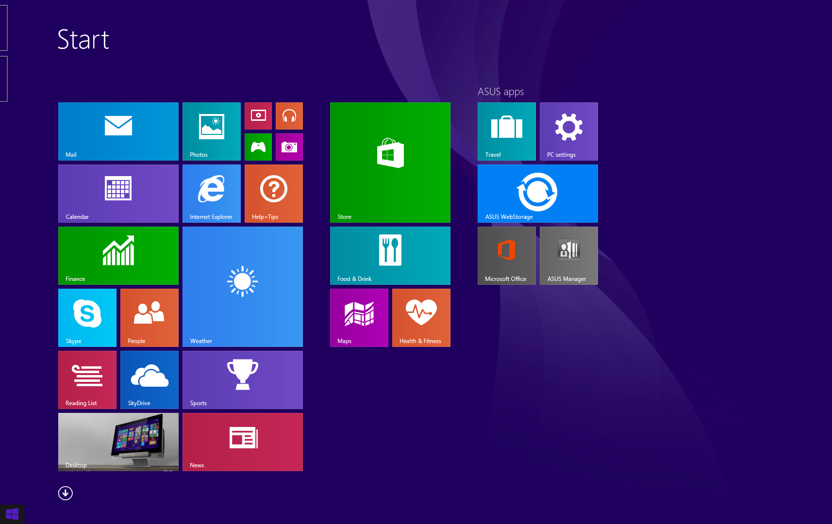 Botón Inicio Windows 8.1 incluye el botón Start (Inicio) que permite cambiar entre las dos aplicaciones más recientes que haya abierto.