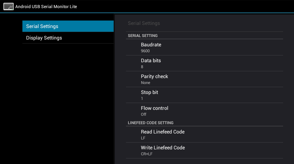 Android usb serial monitor lite source code