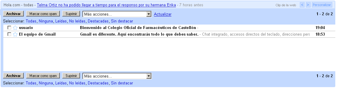 LECCION 1. Como acceder al correo del Colegio Oficial de Farmacéuticos de Castellón.