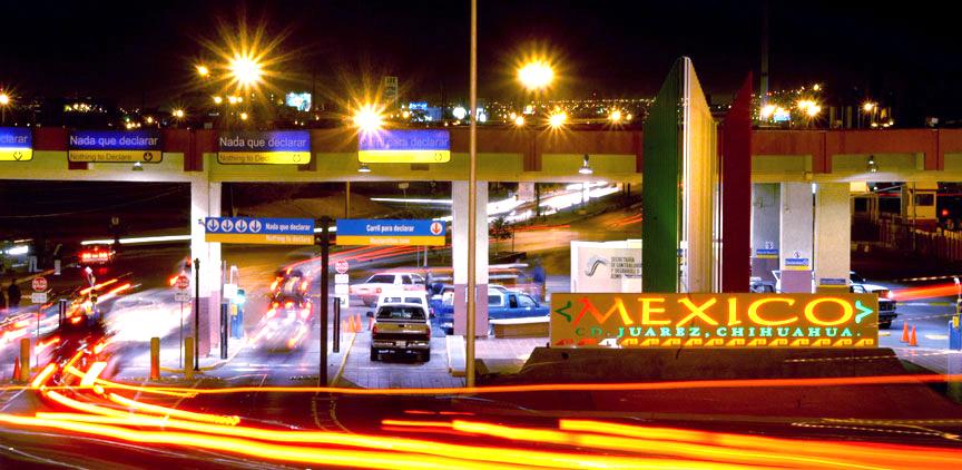 21 Puentes Internacionales. Ciudad Juárez y El Paso tienen cuatro puentes para cruzar la frontera: 1. Puente Córdova. Ubicado en la Av.