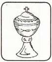 La Mitra Es la insignia distintiva e importante del Obispo que usa en todas las Celebraciones. Símbolo del episcopado.