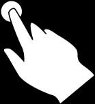 Uso de gestos Información acerca de los gestos Debe utilizar los gestos para controlar el navegador. En esta guía de referencia se explican los gestos que debe utilizarse.