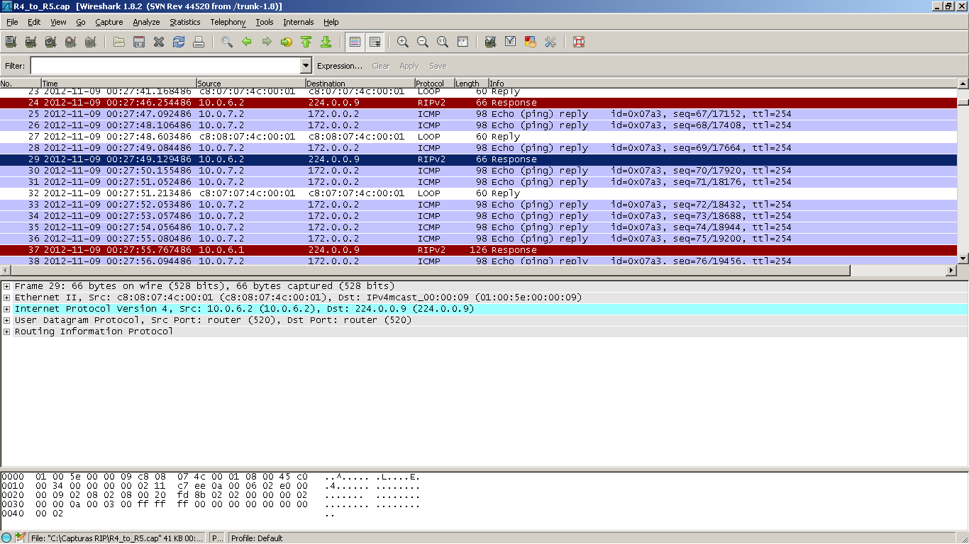 4.2 Analizador de Protocolos Wireshark Wireshark 2 es un analizador de protocolos bajo la licencia GPL disponible para diferentes sistemas operativos tales como Microsoft Windows, Linux, Solaris,