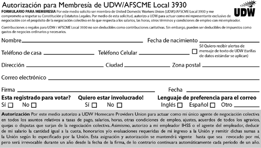 Descuentos y Recursos para Miembros de UDW Regístrese para ser miembro de UDW!