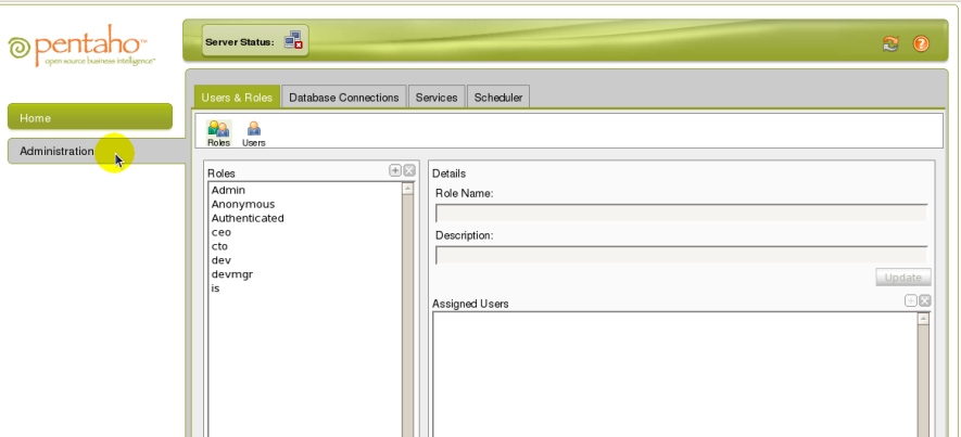 %PENTAHO_HOME%/administration-console/start-pac.