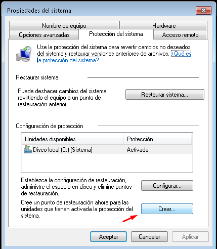 Windows 7 - Botón de Inicio - Equipo - Propiedades -