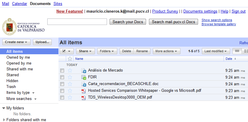 Nuevo correo PUCV Gmail Página 3 Configuración La sección Configuración te permite personalizar el comportamiento de tu casilla de correo, por medio del manejo de las opciones de visualización, la