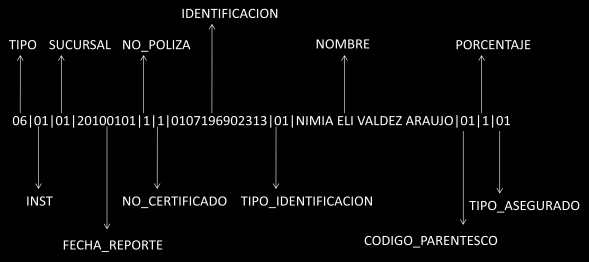 13 9. TIPO_IDENTIFICACIÓN: Tipo de identificación del beneficiario, hace referencia a la tabla 13 de este manual. 10.