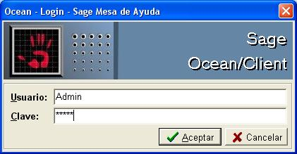 53 Ocean - Sistema de control de accesos Para activar una ventana, se hace click con el mouse sobre la pestaña que le corresponde.