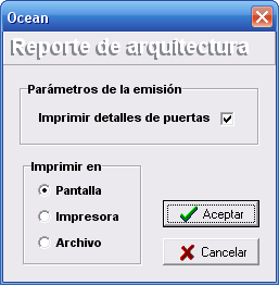 71 Ocean - Sistema de control de accesos 7.5.12 Listado de arquitectura La arquitectura del Ocean está determinada por la configuración asignada a los controladores y sus lectoras.