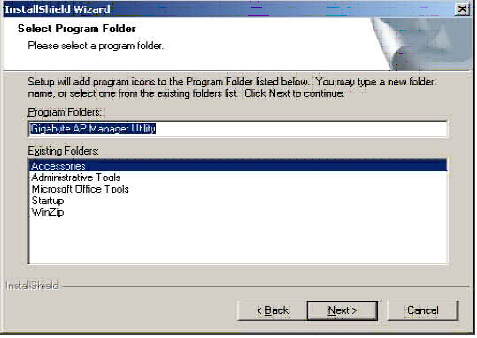 Introduzca el CD de Instalación y clicke Instalar Gigabyte AP Manager en la pantalla de auto-arranque del CD. Paso 2.