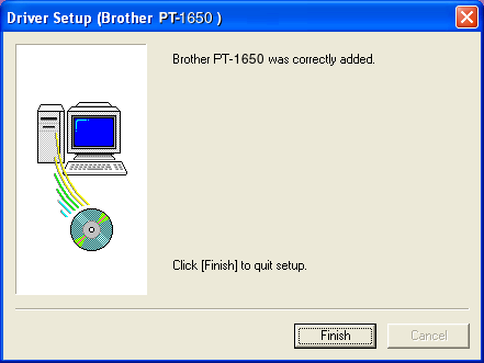 2 Conecte la P-touch al PC con el cable de interfaz USB que se adjunta y, a continuación, mantenga pulsada g y pulse o para encender la P-touch en modo Transfer.
