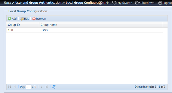 Quitar usuarios 1. Seleccione un usuario existente en la pantalla Local User Configuration (Configuració n de usuarios locales). 2.