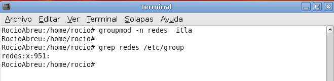 Crear grupos Para crear grupos en Linux, utilizamos el comando addgroup ó groupadd. Comando groupadd ó addgroup: permite añadir un grupo al sistema.