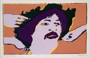 Lección Retrato: Folleto 1: Encontrar múltiples significados en una obra de arte Andy Warhol Autorretrato 1986 Acrílico y tinta de serigrafía sobre lienzo 40 x 40 in. (106 x 106 cm.