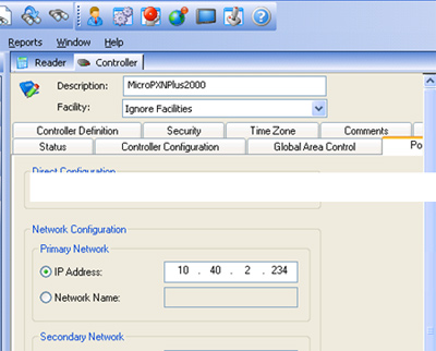 17. Software de integración. Configuraciones (2/2) Figura 26. Configuración de puertos del Controlador Micro PXNPlus 2000.