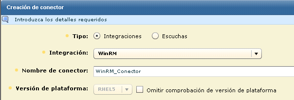 Ejemplo: Activación de la recopilación directa con WinRMLinuxLogSensor 4.