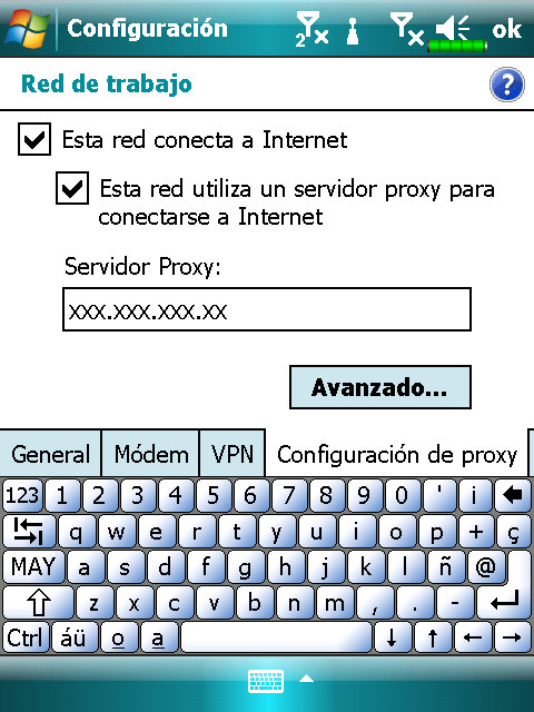 Configurar la red inalámbrica (Referencia para una configuración proxy) Para configurar correctamente la red, necesitará la siguiente información: una dirección IP correcta, una dirección de servidor