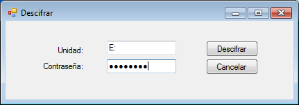 Una vez realizada la encriptación la unidad cambiará de icono, para indicar que ya está activado BitLocker, asi: Entonces ahora se puede cifrar la unidad: Y se mostrará de la siguiente manera: De