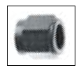 Material: Aluminio o acero galvanizado Referencia: 775-03 Tamaño de rosca: 3/8 x 24UNF 6.