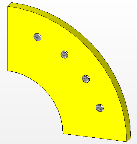 Figura 17: Carcasa frontal Se ha optado por introducir estos elementos por razones de resistencia, puesto que no se considera conveniente realizar la unión de los patines mediante tornillos