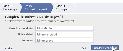 3. Perfil en Facebook Para crear un perfil en Facebook sólo tienes que disponer de una cuenta de correo electrónico. 1. Entra en http://www.facebook.com. 2.