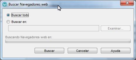 navegador por defecto Internet Explorer.